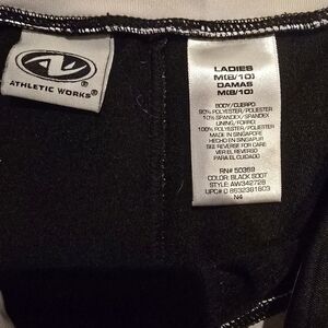 Athletic Works Black Leggings